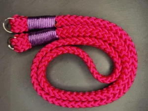 Flat Dark Pink Acrylic Camera Strap
